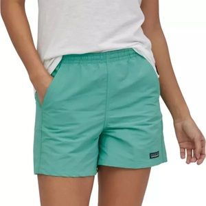 Patagonia Teal Baggies Shorts 5”